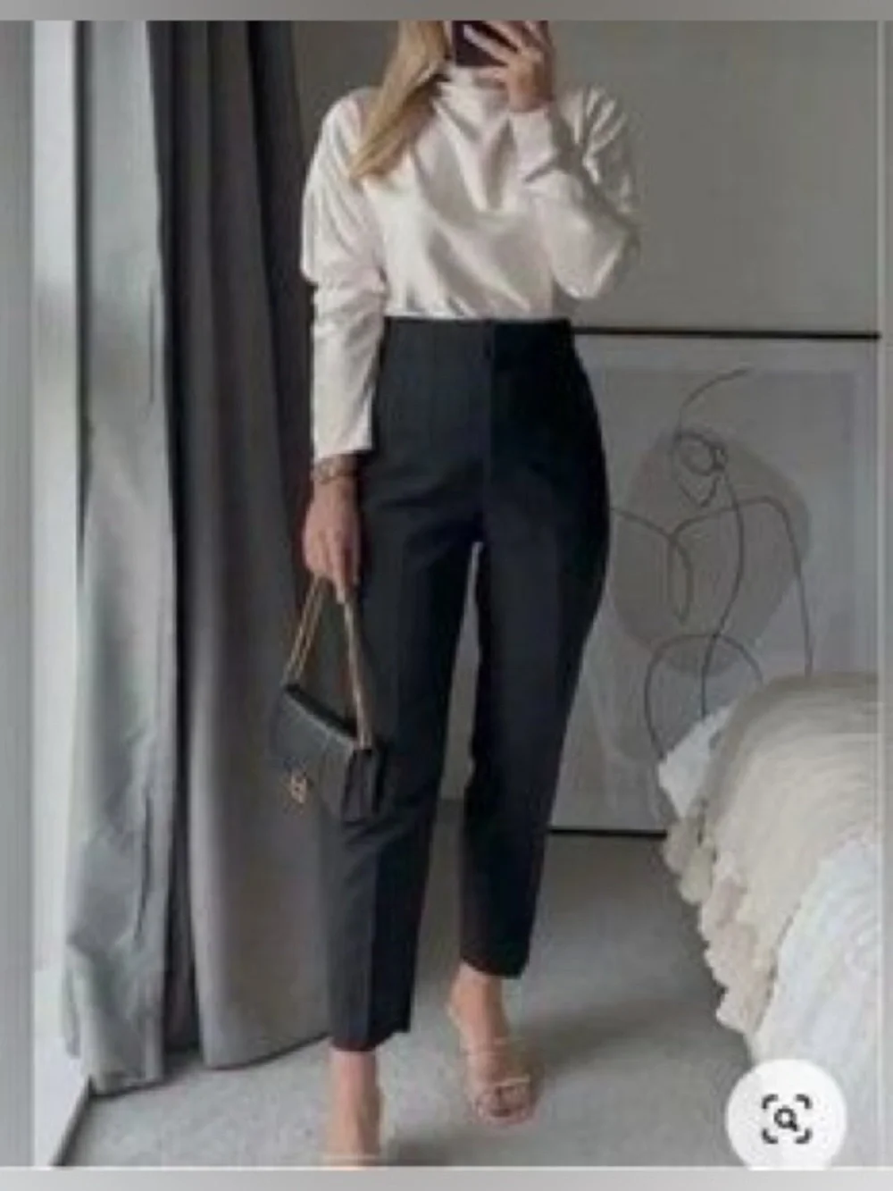 Zara High Waisted‎ Trousers